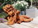 Antique garden sculpture of an Angel (boy) - 6
