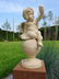 A vintage Cast iron Angel sculpture - Putto sculpture - 4