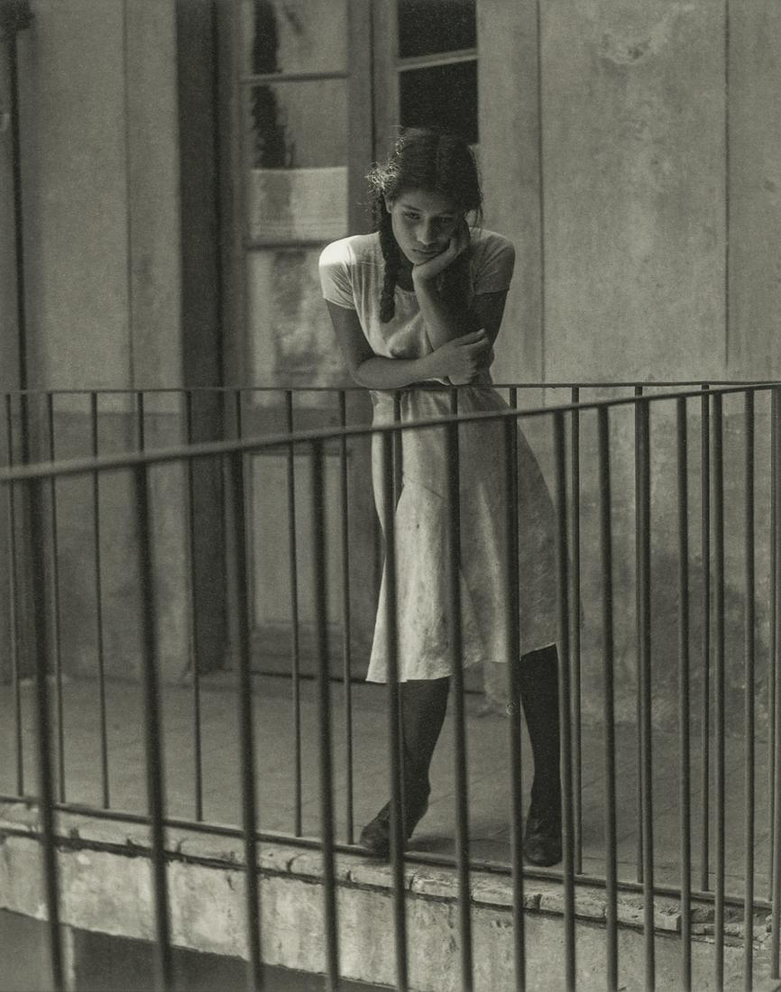 Manuel Alvarez Bravo, Daydreaming, 1931: Artist: Manuel Alvarez Bravo Title: Daydreaming, 1931 Medium: Photo Litho, 2008, Germany Dimensions: 6.55x8.3" Additional Information: Heat Wax Mounted on 11x14" Conservation Board Artist Bio: Manuel 