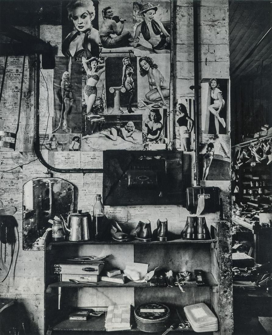 Max Dupain, Workshop Interior, 1946: Artist: Max Dupain Title: Workshop Interior, 1946 Medium: Photogravure, 1978, Great Britain Dimensions: 6.9x8.5" Additional Information: Heat Wax Mounted on 11x14" Conservation Board Artist Bio: Maxwe