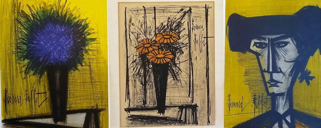 Bernard Buffet, Flowers (2), Torero (1 of 9)