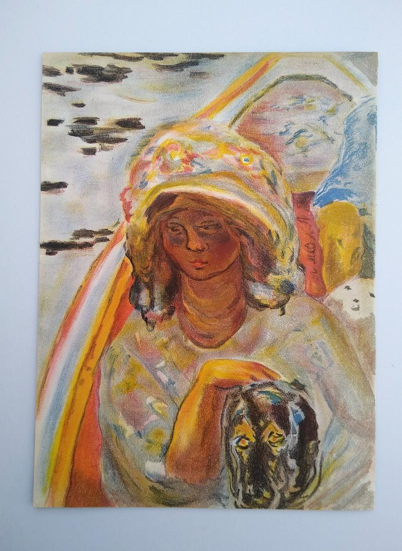 Pierre Bonnard, Jeune Fille Dans Une Bargue (1 of 2)