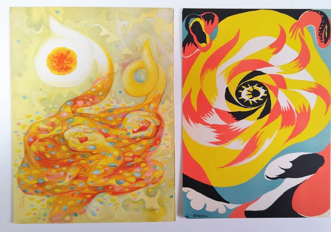 Bonnard, Masson, Rattner, Sunset over the Meditteranian (1 of 6)