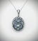 Double Dragon Pendant w Jade & Peridot - 3