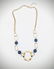 Four Stranded Necklace w Black Onyx Beads - 3