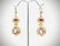 Garnet & Amethyst Earrings
