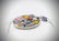 Necklace & Butterfly Pendant w Multicolored Enamaling, - 2