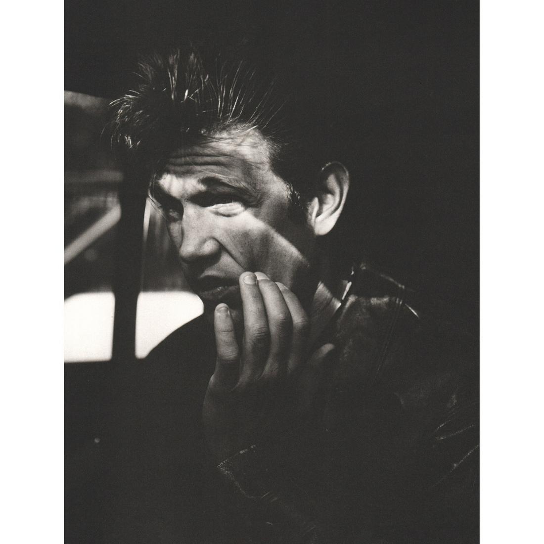 BRUCE WEBER - Chris Isaak, Limousine 1986: No Reserve! Artist: BRUCE WEBER Print Title: Chris Isaak, Limousine 1986 Medium: Sheet-fed Gravure Printing Date: 1980's Printed in Spain Image Size approx: 11 X 8.5 inches Bruce Weber is an American 