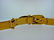 GROOVY Gucci Gold Plated & Enamel Belt Circa 1970s - 3