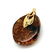 Unique and Extraordinary Amber Pendant shaped like an - 4
