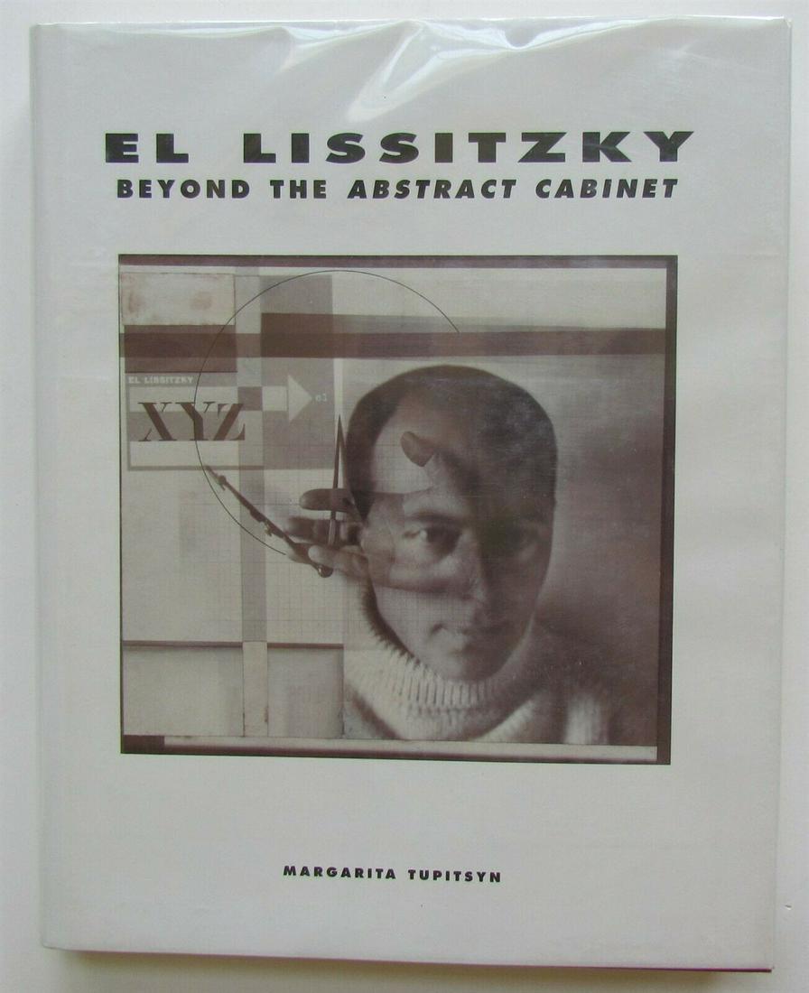 RUSSIAN JEWISH AVANT-GARDE ARTIST EL LISSITZKY: Hard bound. Dust jacket. 240 pages fully illustrated in color and b/w with 274 illustrations. Size 9 3/4 by 12". Very good condition. Text in English (555) Reserve: $40.00 Shipping: Domestic: Flat