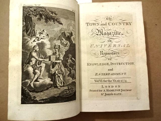 1774 Volume Town and Country Magazine America (1 of 9)