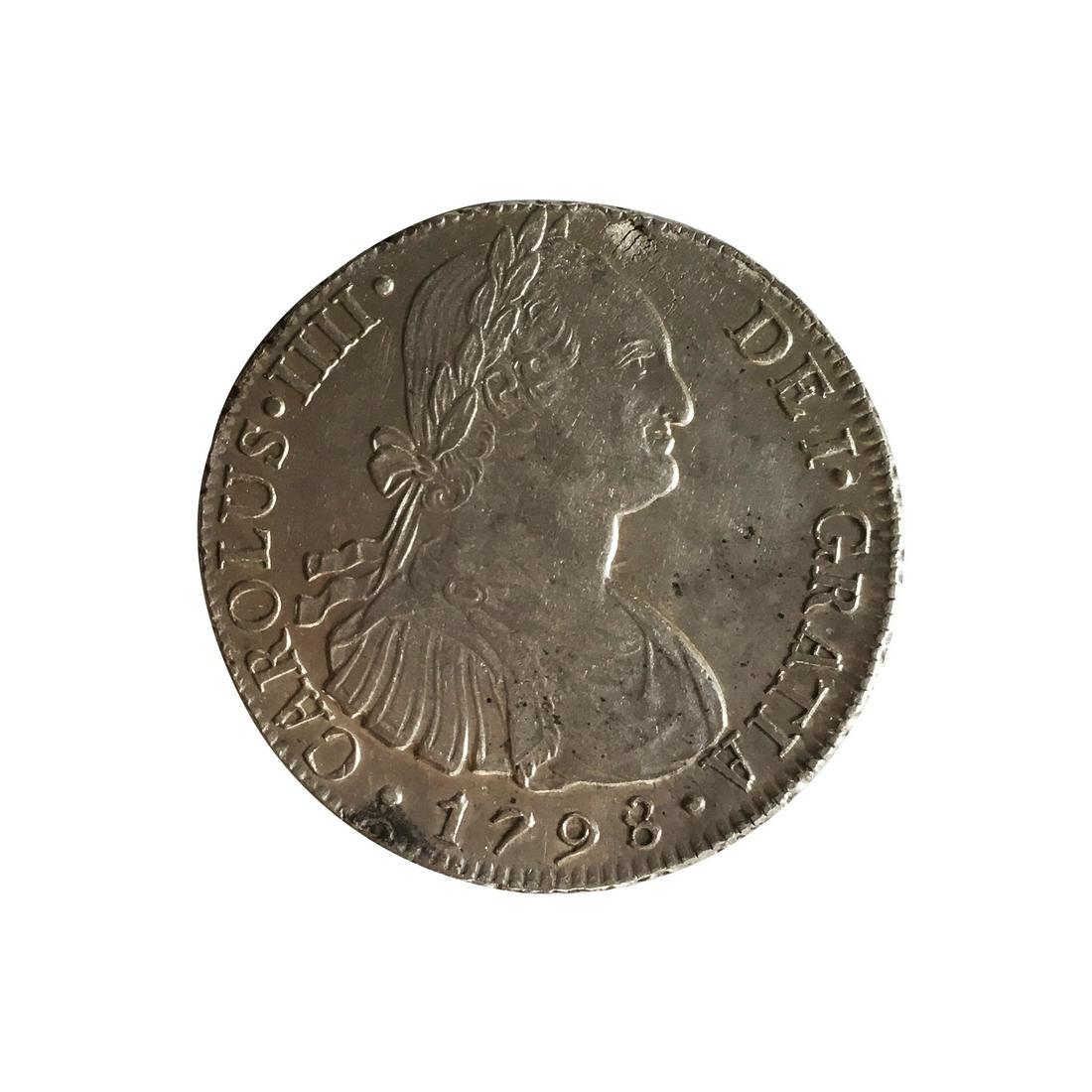 Spanish colonial 8 reales (1 of 2)