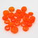 6.81 Ct Natural 27 Drilled Round Orange Faceted Fire - 2