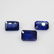 3.40 Ct Natural 3 Blue Kyanite Octagon Set