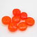 8.77 Ct Natural 7 Drilled Round Orange Faceted Fire