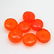 8.77 Ct Natural 7 Drilled Round Orange Faceted Fire - 2