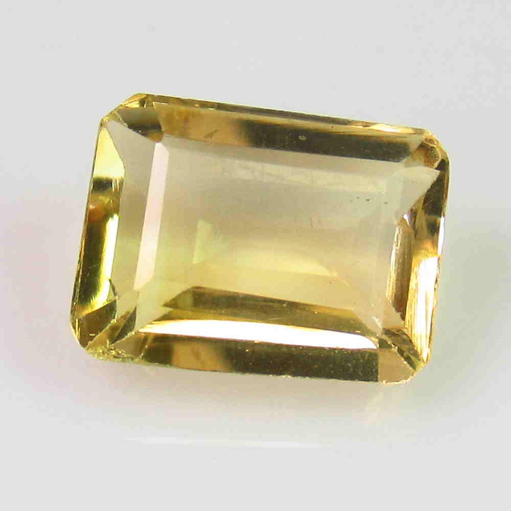 3.48 Ctw Natural Yellow Citrine Emerald Cut (1 of 2)
