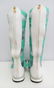 "Vionnet" White leather boots N. 39 EU - 6