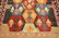 C 1910s ANTIQUE RARE SIZE CAUCASIAN KILIM 5x12.9 HIGH - 6