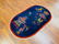 Antique Art deco oval Chinese rug - 3