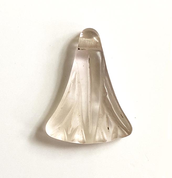 Egyptian Crystal Lotus Amulet Pendant, c. 3rd Century (1 of 3)