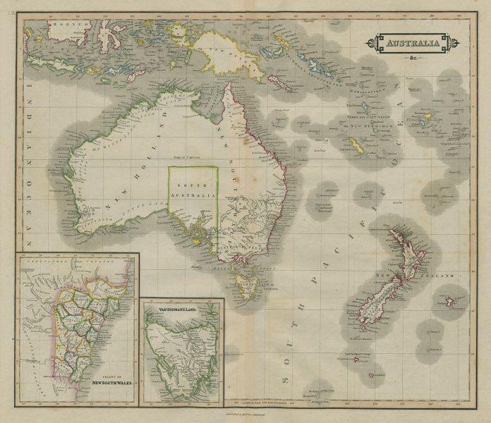 Australia Felix. New South Wales. Van Dieman's Land. (1 of 2)
