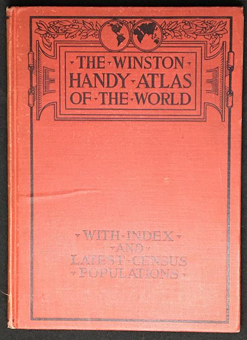 Winston handy atlas of the world with Gazetteer of the (1 of 3)