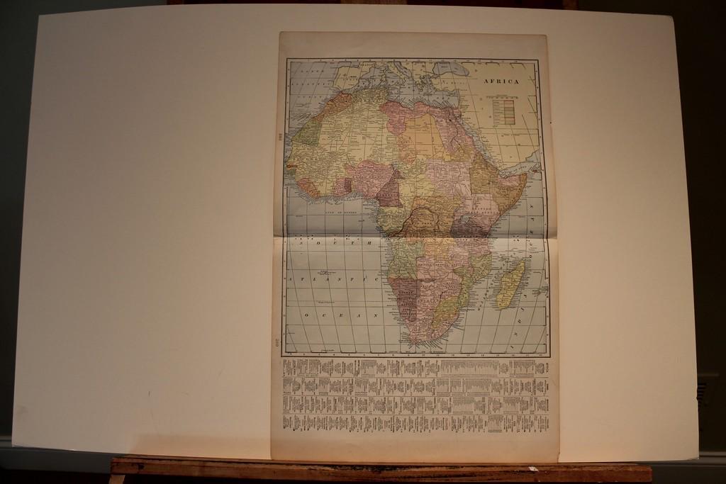 1895 Map of Africa (1 of 2)