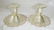 US Silver Plated Pierced Footed Candlesticks Wm Rogers - 4