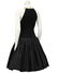 Carolyne Roehm Black Cocktail Dress with Gold Roman - 2