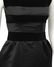 Louis Féraud Black Silk and Velvet Cocktail Dress - 4