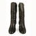 Chanel Black Leather calf height round cap toe boots - 2