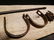 Wrought Iron Handmade Handcuffs Shackles w padlock - 10