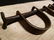Wrought Iron Handmade Handcuffs Shackles w padlock - 3