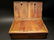 Wood Writing Box Set w Inkwell, Ink, Wax Stamp, & Dip - 3