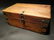 Wood Writing Box Set w Inkwell, Ink, Wax Stamp, & Dip - 8