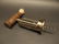 Open Frame Corkscrew w Brush Wine Bottle Opener - 2
