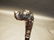 Spaniel Dog Head Handle Metal Walking Stick Cane - 4