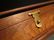 Hardwood Inkwell Writing Box Pen Desk Set w Inkwell & - 6