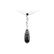 Rare Black Agate Diamond White Gold Necklace - 3