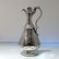 19th Century Antique Victorian Sterling Silver Wine Jug