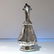 19th Century Antique Victorian Sterling Silver Wine Jug - 4