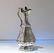 19th Century Antique Victorian Sterling Silver Wine Jug - 5
