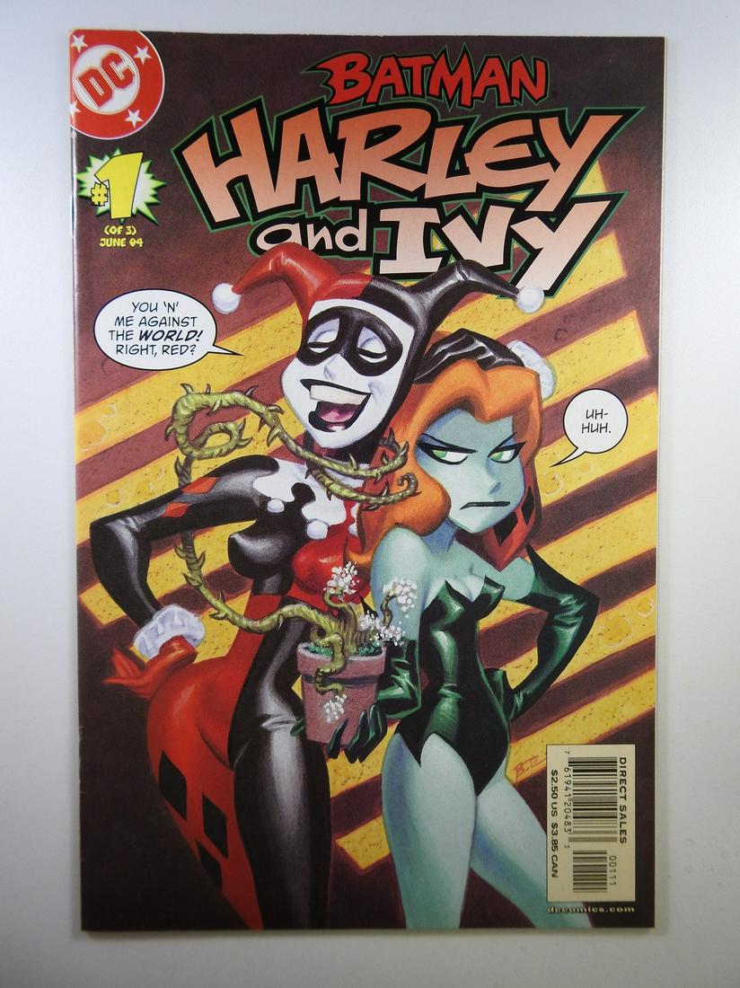 Harley and Ivy #1: No Reserve! Harley and Ivy #1 VF- Shipping: Individual Comics: Flat-rate of $9.99 (1-8 comics) or $19.99 (9+ comics) to anywhere within the contiguous U.S. International: Foreign shipping rates are de