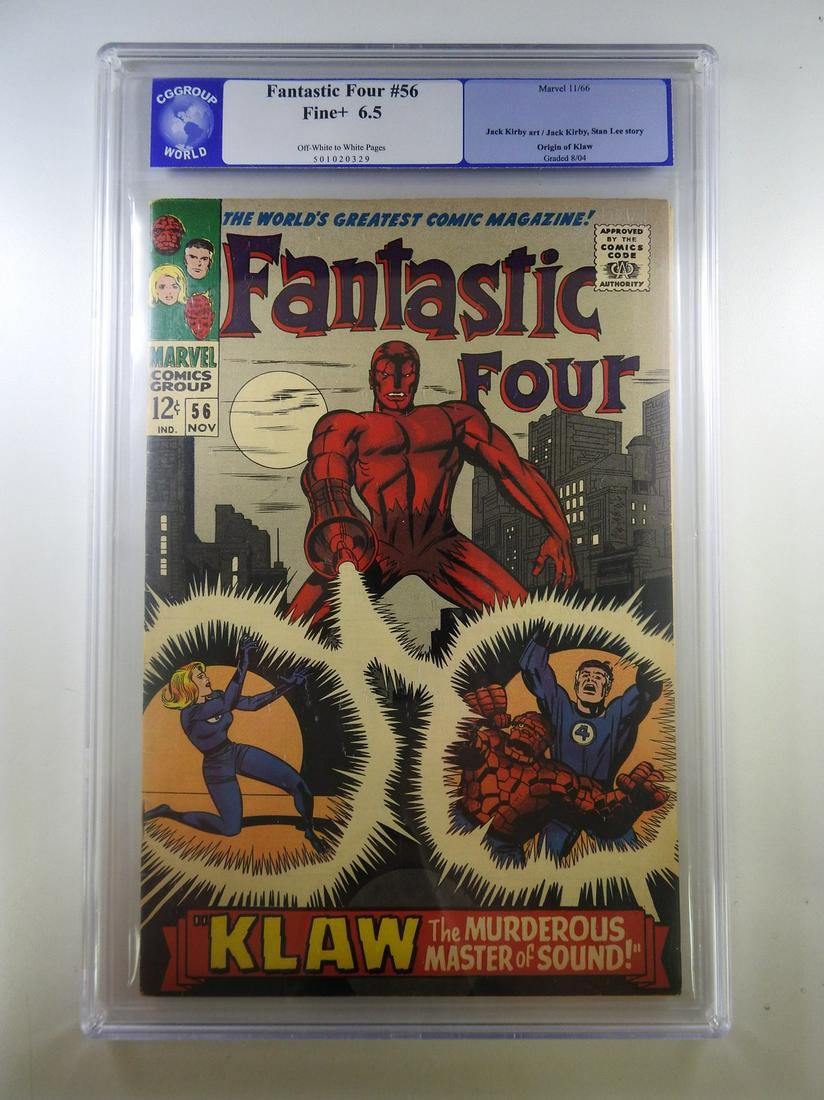 Fantastic Four #56 Origin of Klaw CGGROUP WORLD 6.5 (1 of 2)