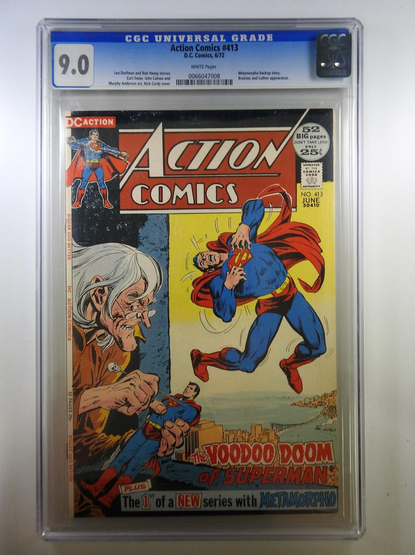 Action Comics #413 CGC 9.0 (1 of 2)
