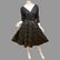 Vtg 1950 black cocktail Full circle dress special