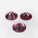 2.51 Ctw Natural 3 Pink Rhodolite Garnet Round Set - 2
