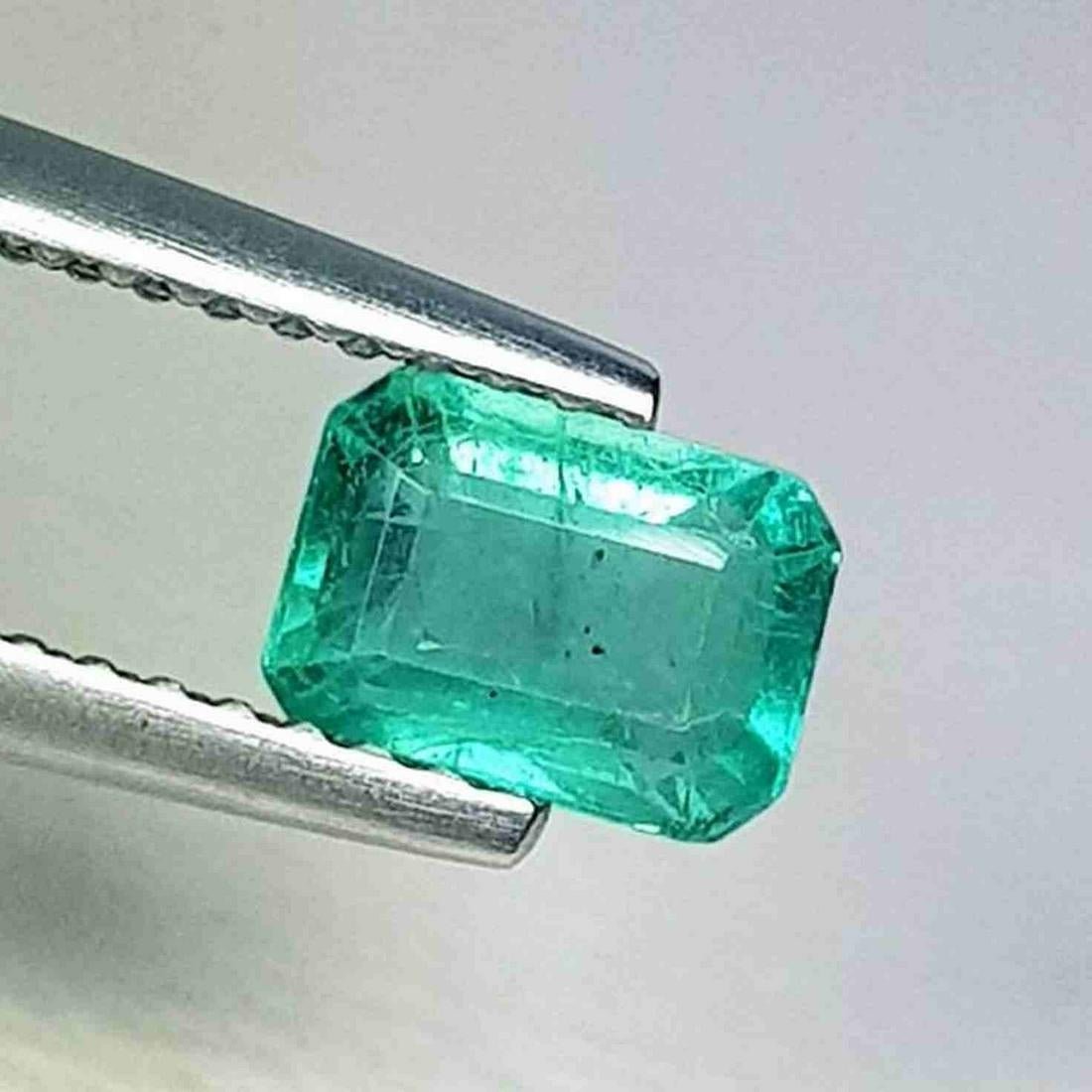 Natural Emerald Emerald Cut 0.98 ct (1 of 6)